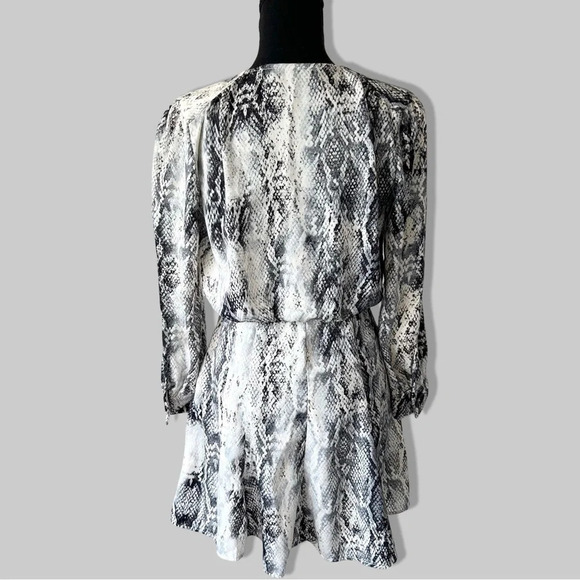 NEW ZARA ANIMAL PRINT BUTTON DOWN DRESS - Picture 4 of 14